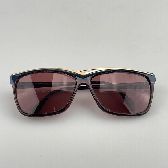 Vintage Zeiss W. Germany Glasses Frame Only mod. 3232 8200 Tortoise Blue 80\'s